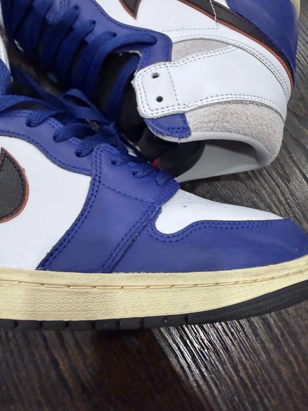 Nike Retro Jordan 1 Mid Royal Blue Rare Air Men's  11.5